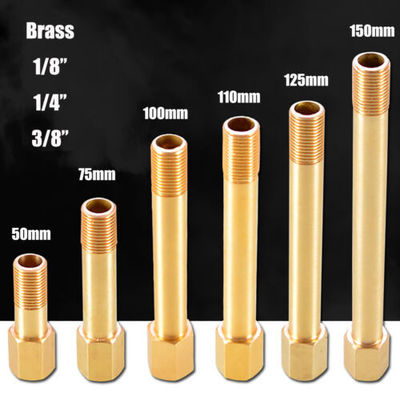 LPG-Schlauch Messing-Drehverlängerung Stang-Verbindungsrohr Einbau 1/8&quot; 1/4&quot; 3/8&quot; weiblicher Kopf