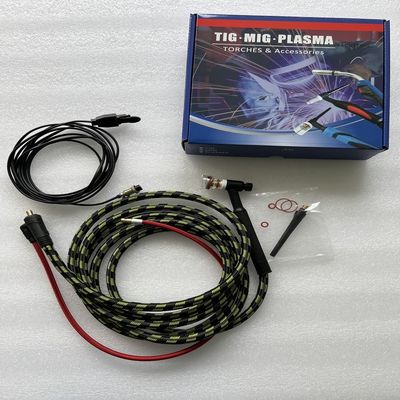 Flexible Taschenlampe 10-25EU Stecker TIG Schweißset mit 4M Kabel 5 Pole Stecker 150A