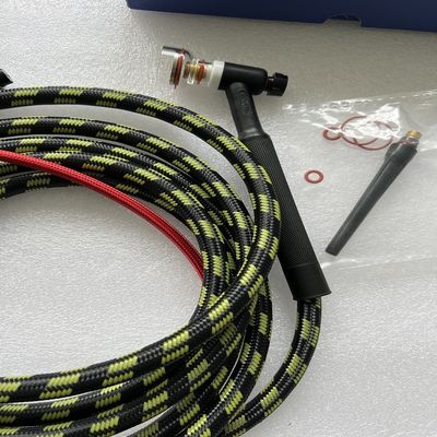 Flexible Taschenlampe 10-25EU Stecker TIG Schweißset mit 4M Kabel 5 Pole Stecker 150A
