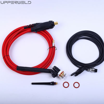 Flexible Taschenlampe 10-25EU Stecker TIG Schweißset mit 4M Kabel 5 Pole Stecker 150A
