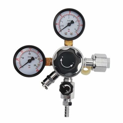 Hochdruck-CGA580 Einlass- und 1/4' Flare-M-Auslassanschluss Gas-Stickstoff-Regulator für NO2
