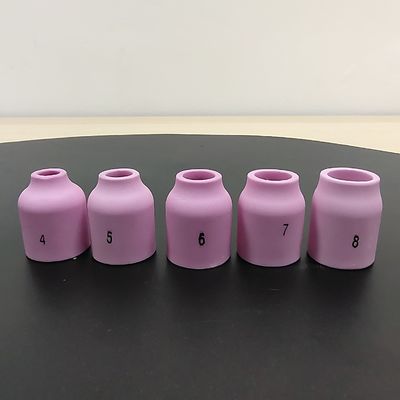 OBM Aluminium Düse Kollett Körper Elektroden Isolator TIG Schweißfackel Verbrauchsmaterialien Kit für WP-17/18/26 53N 18 Stück
