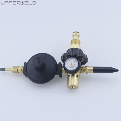 Bequemer CGA-580 Tank kompatibel Mylar Ballon Füller Regulator Aufblaser mit Gauge
