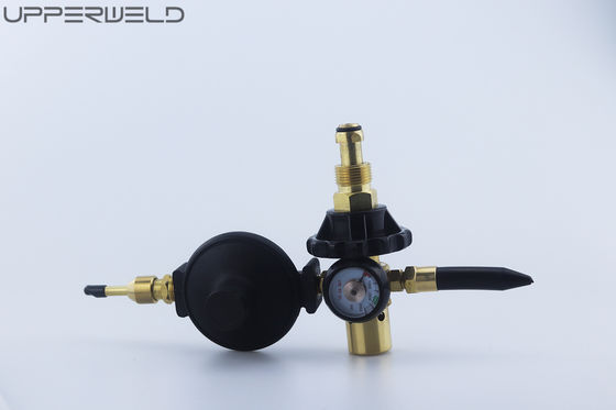 Bequemer CGA-580 Tank kompatibel Mylar Ballon Füller Regulator Aufblaser mit Gauge