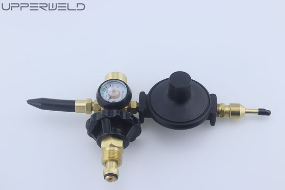 Bequemer CGA-580 Tank kompatibel Mylar Ballon Füller Regulator Aufblaser mit Gauge