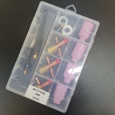 WP-17/18/26 TIG Schweißlampe Verbrauchsmaterialien für 1,6 mm/2,4 mm/3,2 mm Elektroden 18 Stück