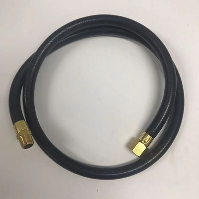 3/8&quot; MNPT x 1/2&quot; weibliche Flare Schwenkgummi-LPG-Schlauch für Hochdruck-Propanbehälter