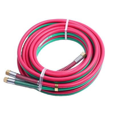 SAE Standard Gummi-Bikolor-Rohrgas-Sauerstoff-Acetylengas-Schweißschlauch-Propanhose 12FT 50FT