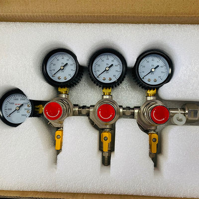 Weiterentwickelte Edelstahl-Doppelstufen-Druck-CO2-Bereiheregler für kommerzielle