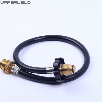 Wohnmobile Tank RV Camping Schwarz LPG Propan Messing Adapter Schlauch-Kit 5 ft und 12 ft Schlauch