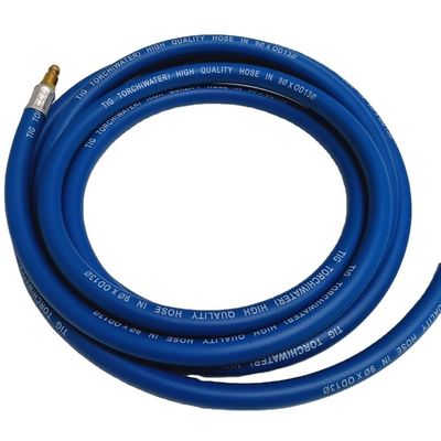 Tig Schweißwasserkühlschlauch Oberstromkabel Tig-Torche mit blauer Schlauch in 9*0D13