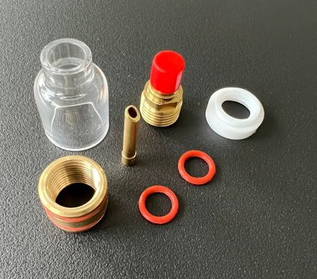 53GQ Gaslinsenadapter Wedge Collet TIG Schweißverbrauchsmaterialien für eine bessere Gasabdeckung
