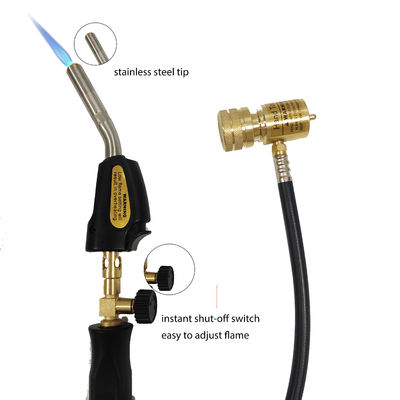 Brazing MAPP Torch Propan Turbo Heizung Torch für Kühlung HVAC Schwarze Oberfläche