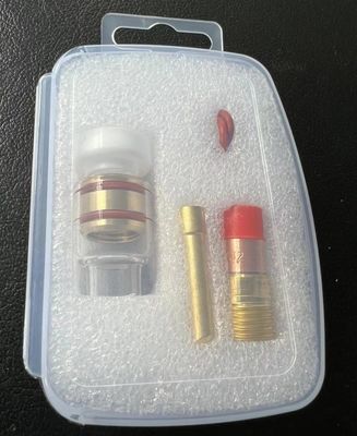 TIG-Zubehör Durchsichtige Düse-Kit 53GQ Gas-Linsen-Adapter Keil-Collett für Durchsichtige Schweißen