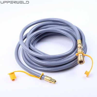 10/12/24 Fuß Erdgasschlauch mit Schnellanschluss-Fittings für Grill Kamin Heizung LPG Gas