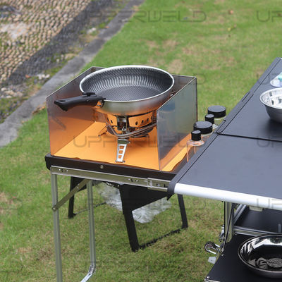 Multifunktionaler Aluminium-Campingtisch zum einfachen Kochen und Grillen im Freien