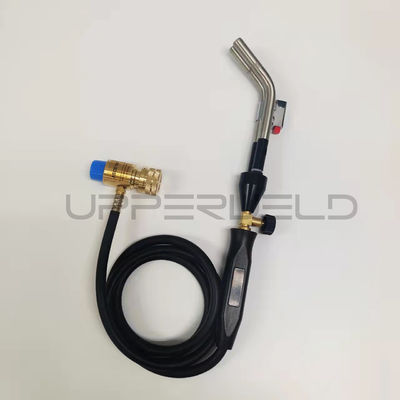 Kundenspezifische Unterstützung Push Button Ignition Mapp Gas Propan Brazing Torch mit zwei Brenner OEM
