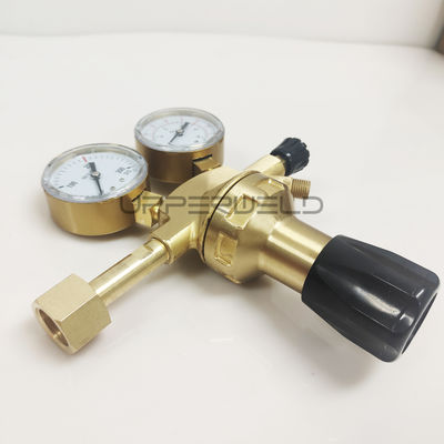 Messing G3/4 Einlassverbindungsstrang Stickstoffgasregulator für Sauerstoff Stickstoff und CO2