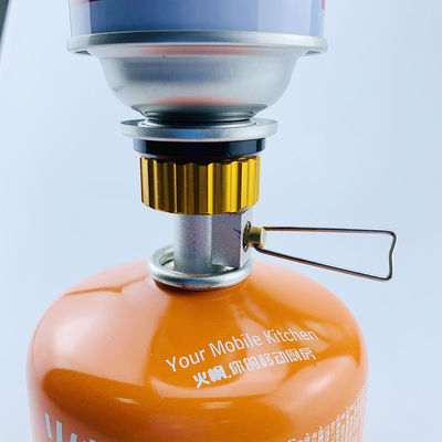 Die Messing Adapter für Gasbrenner und Butanzylinder Tank Camping Herd Propan Nachfüllung