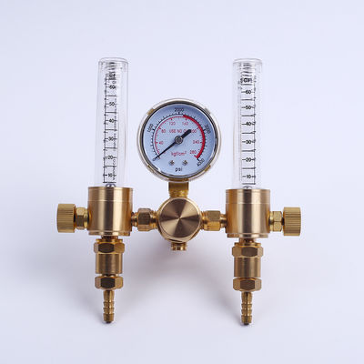 Hochdruck-Argon-Regulator-Doppel-CO2-Durchflussmesser für Mig-Tig-Schweißgasanschluss