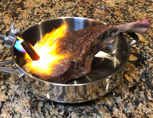 Perfekt erwärmende Fackel für Sous Vide Langsamkochen und Fackel 8000