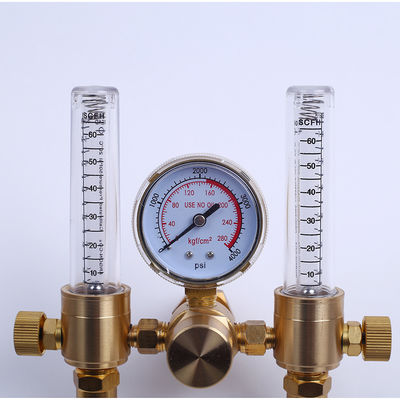 Hochdruck-Argon-Regulator-Doppel-CO2-Durchflussmesser für Mig-Tig-Schweißgasanschluss