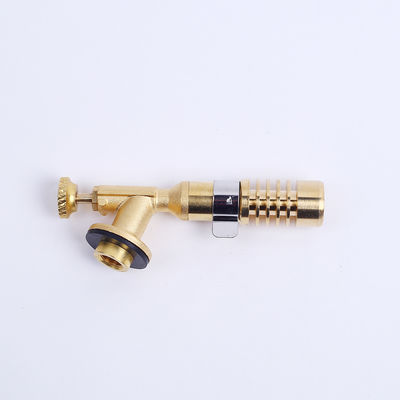 Edelstahl-Plastik-Portable-Brass-Flammengewehr für Butan-Gas und Kochflamme