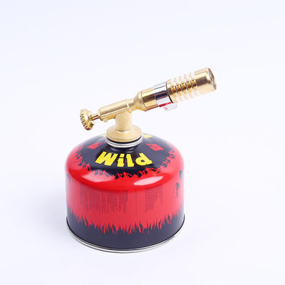 Edelstahl-Plastik-Portable-Brass-Flammengewehr für Butan-Gas und Kochflamme