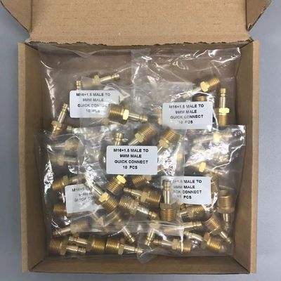 Zusammengestellte schwarze EU-Steckdose Verlängern Verbindung M16*1.5 Männlich zu 9MM Männlich Anschließen TIG-Adapter