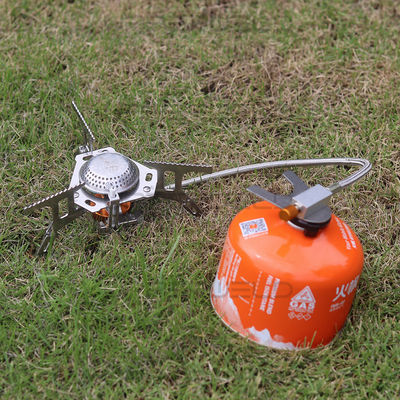4600W Feuerkraft Winddichtes Campingofen mit Piezozündung Leichtgewicht und tragbar