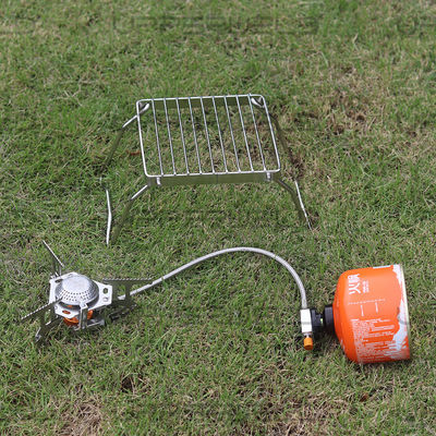 4600W Feuerkraft Winddichtes Campingofen mit Piezozündung Leichtgewicht und tragbar