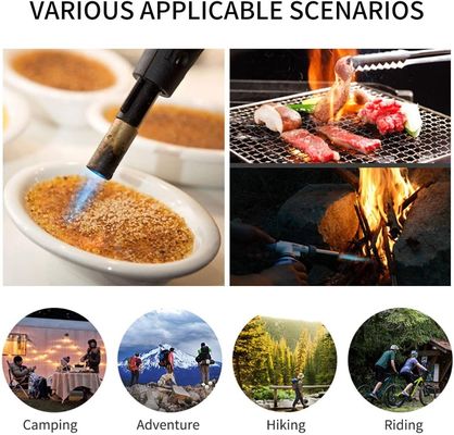 Anpassung Portable Metall Flammenpistole Haushalt BBQ Heizung Zündung Campingfackel
