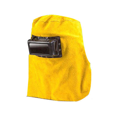 1.4 mm Dicke Leder Schweißhelm mit starker Wärmedämmung