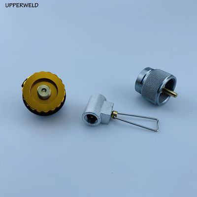 Außen-Propan-Kleiner-Tank-Eingabeadapter für Gelbe BBQ-Camp-Ofen-Brenner Umwandlung