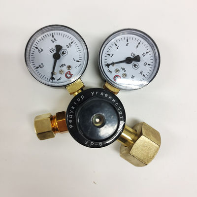 CO2-Gasdruckregler Doppelstufen-Druckreduktor für den russischen Markt G3/4 Thread