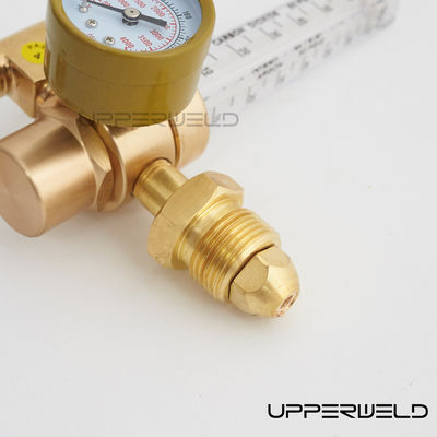 Einstufiger CO2-Argongasregulator TIG MIG Durchflussmesser 0-4000 psi Druckmessgerät