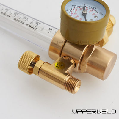 Einstufiger CO2-Argongasregulator TIG MIG Durchflussmesser 0-4000 psi Druckmessgerät