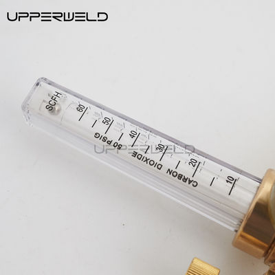 Einstufiger CO2-Argongasregulator TIG MIG Durchflussmesser 0-4000 psi Druckmessgerät