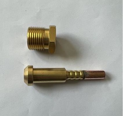 Messing 7/8-14RH Thread TIG Schweißzubehör Stromkabeladapter und Kabelanschluss
