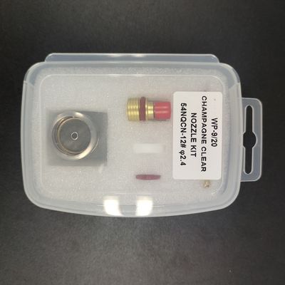 WP9/20 TIG Schweißlampe Gaslinsen Kollettkörper 12 Pyrex Cup Kit Funktion Einfaches Schweißen