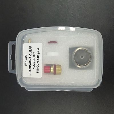 1.6mm TIG Schweißfackel Glas 14 Cup Collet und WP920 Schweißdüse zum Schweißen