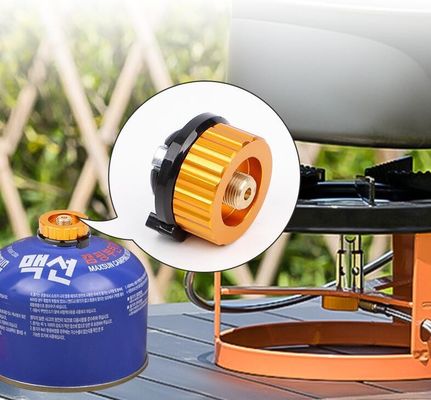 Campingofen Brenner Umwandlung Gasadapter mit individueller Unterstützung und Schweißflamme