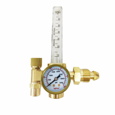 Mini-CO2/Argon-Durchflussmesser Industriegasregulator mit Gelb-Brass-Konstruktion