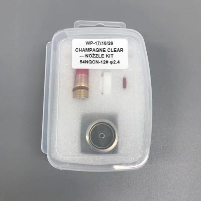 WP-17/18/26 Champagner TIG Schweißfackel Zubehör 1,6 mm/2,4 mm/3,2 mm Durchsichtige Düse