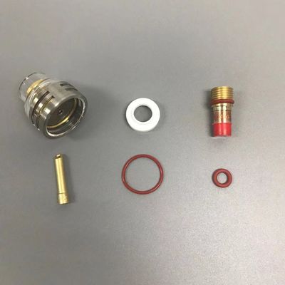WP-17/18/26 16 TIG Schweißfackel Zubehör Champagner Durchsichtige Düse Kit mit Schutz