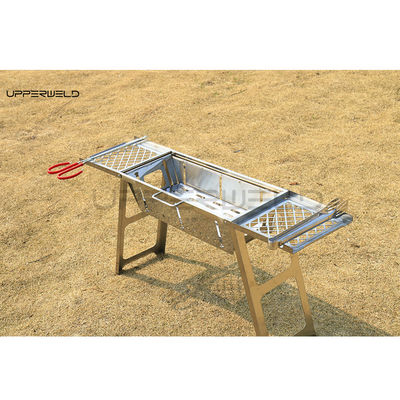 Saubere Veredelung Portable BBQ Outdoor Grill Klappbare Edelstahl Rauchlose Grill