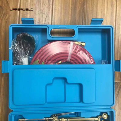 Schmiedebrazkörper Portable Oxy Brazing Welding Tool Set mit zwei Schlauchregulatormessern