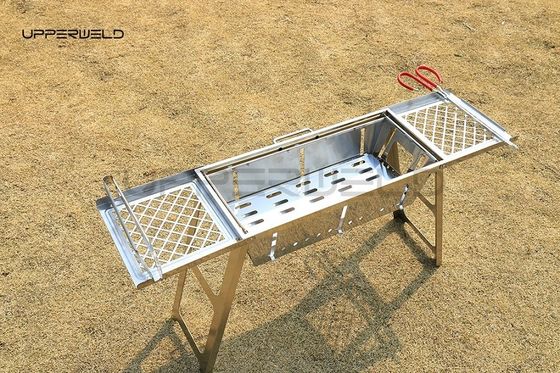 Saubere Veredelung Portable BBQ Outdoor Grill Klappbare Edelstahl Rauchlose Grill