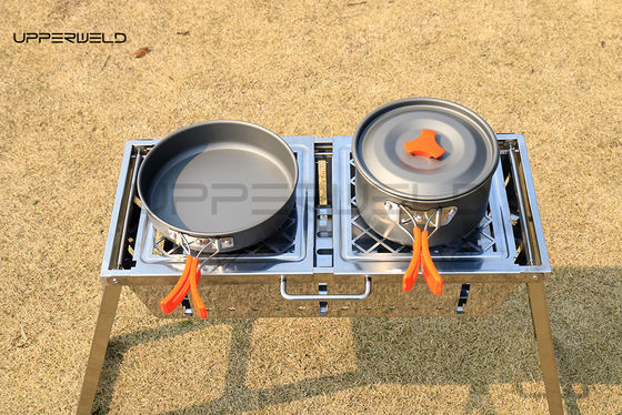 Saubere Veredelung Portable BBQ Outdoor Grill Klappbare Edelstahl Rauchlose Grill