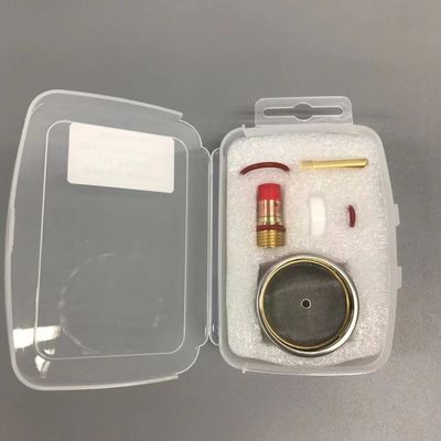 WP-17/18/26 TIG Schweißflamme Zubehör 24 Champagner-sichere Düse-Set mit Schutz